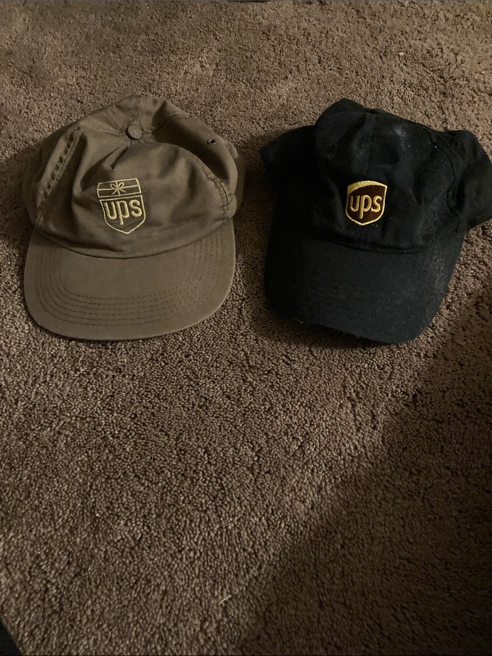 UPS Branded Adjustable Cap - Brown and Black